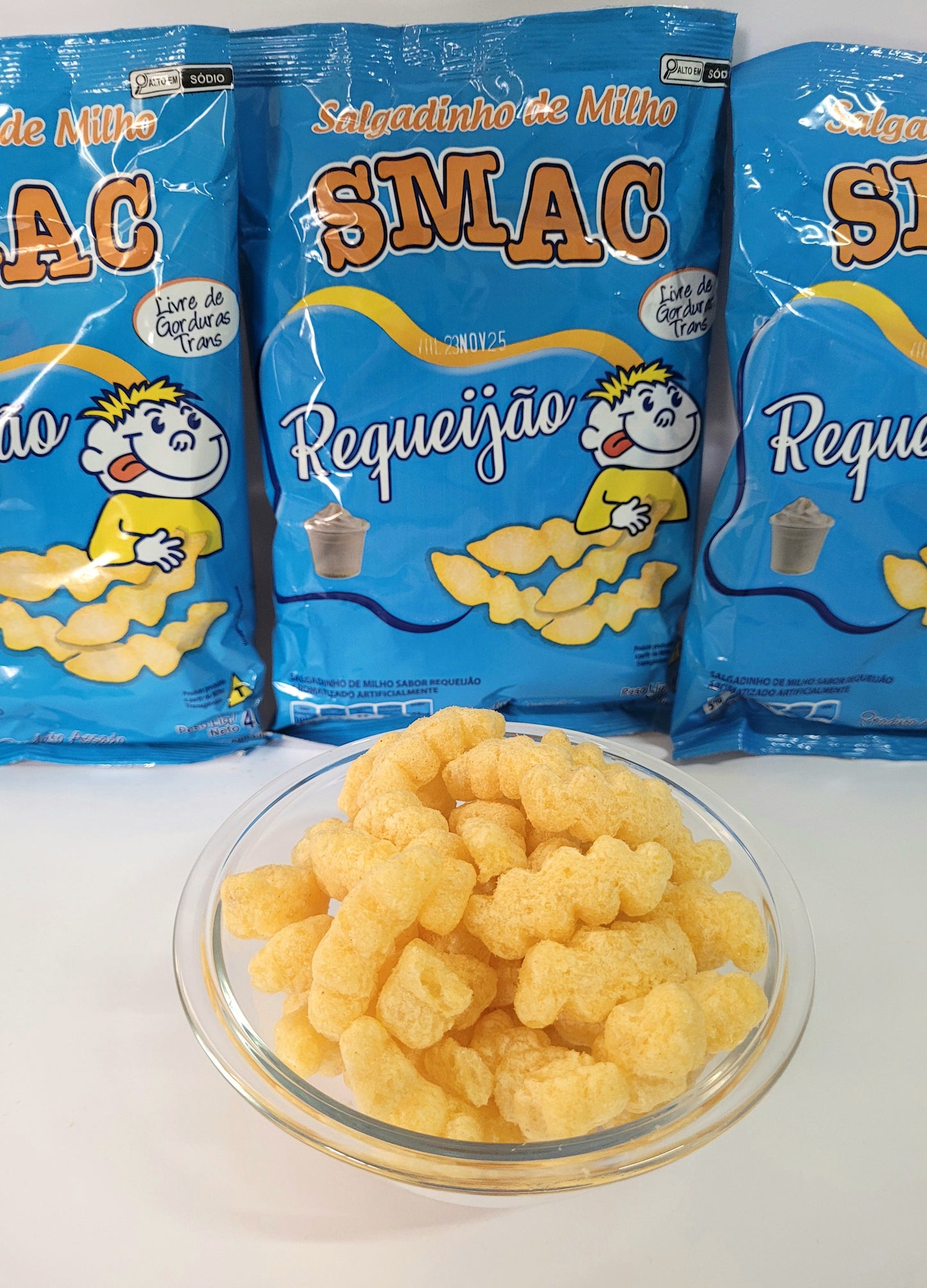 KIT SALGADINHO SABOR REQUEIJÃO - 5 UNIDADES