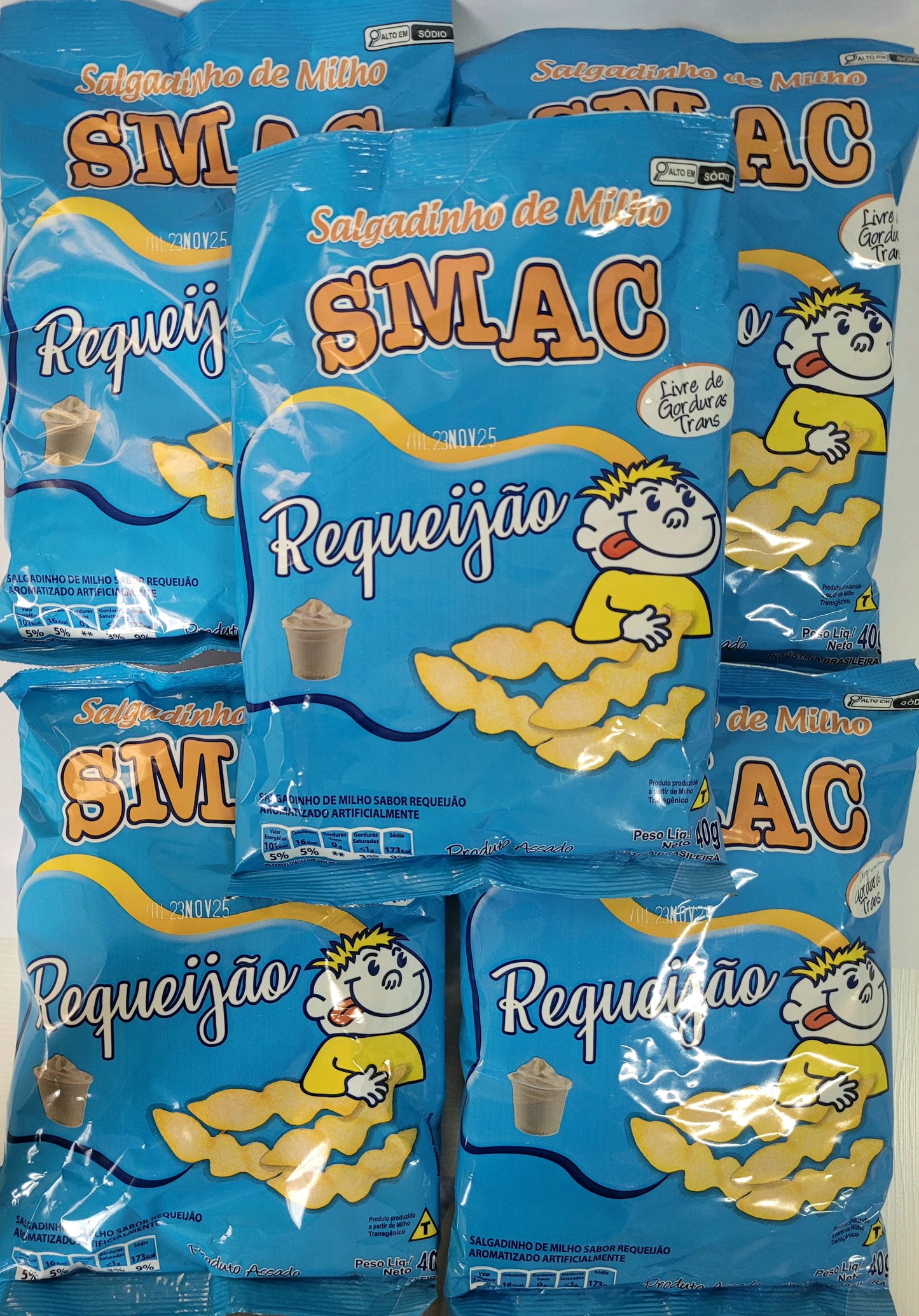 KIT SALGADINHO SABOR REQUEIJÃO - 5 UNIDADES