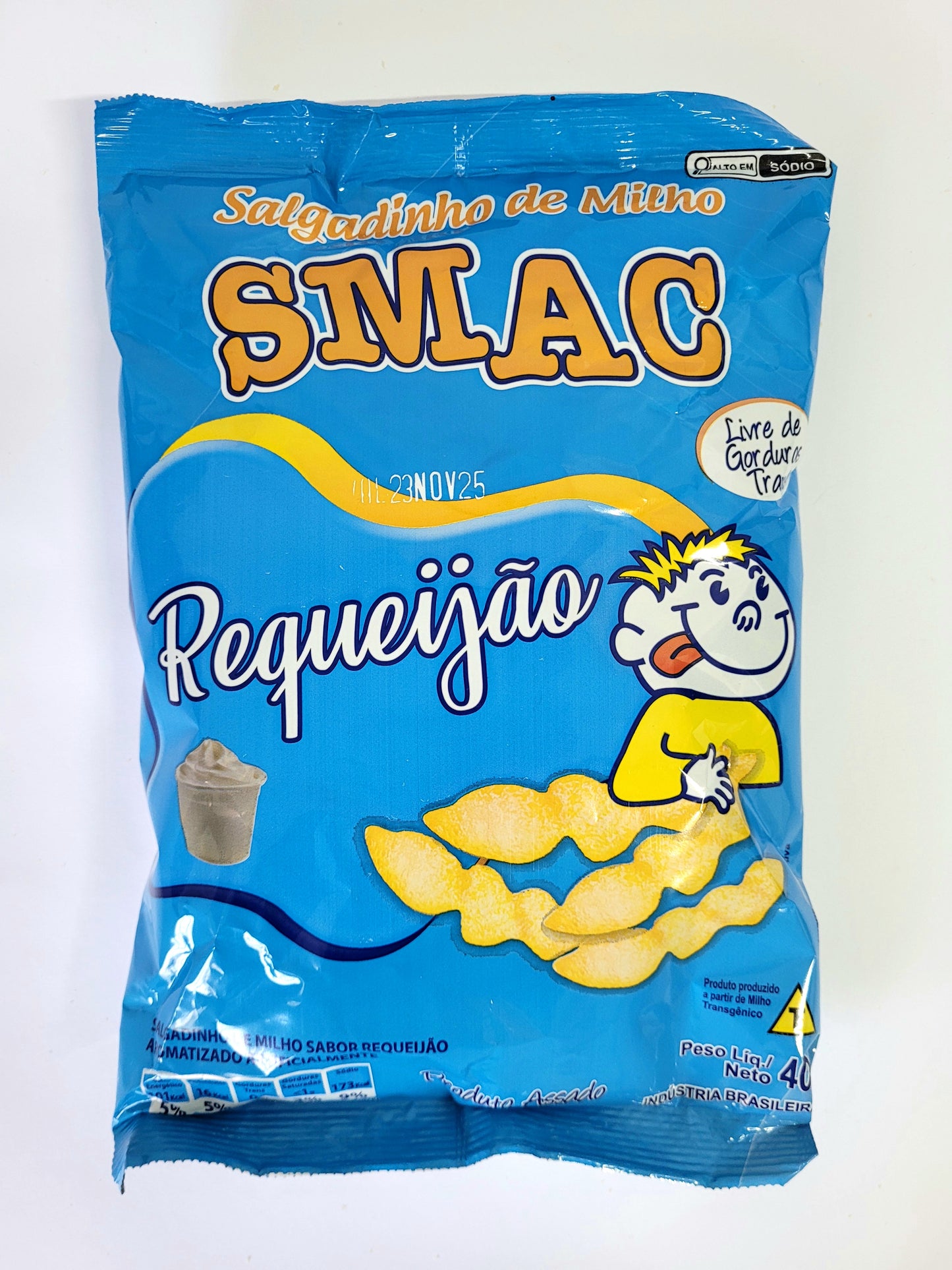 KIT SALGADINHO SABOR REQUEIJÃO - 5 UNIDADES