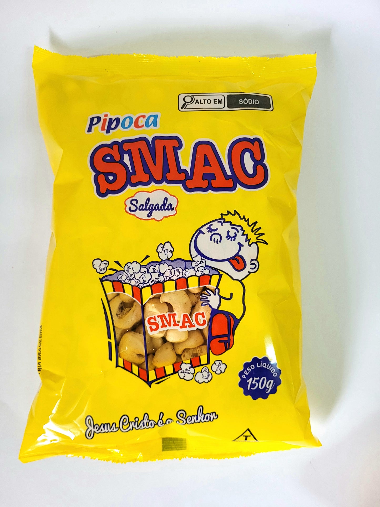 KIT PIPOCA SALGADA 150g - 5 UNIDADES