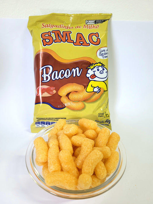 KIT SALGADINHO SABOR BACON 40g  -  5 UNIDADES