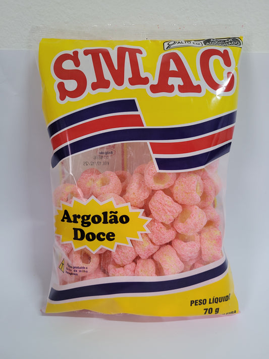 KIT ARGOLÃO DOCE SABOR TRADICIONAL 70g - 5 UNIDADES