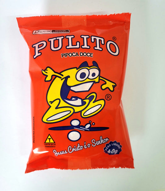 PIPOCA PULITO 40g - 10 UNIDADES