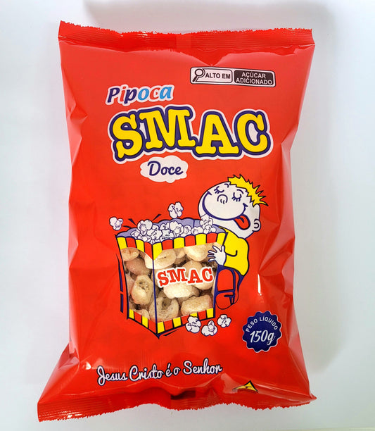KIT PIPOCA DOCE 150g - 5 UNIDADES