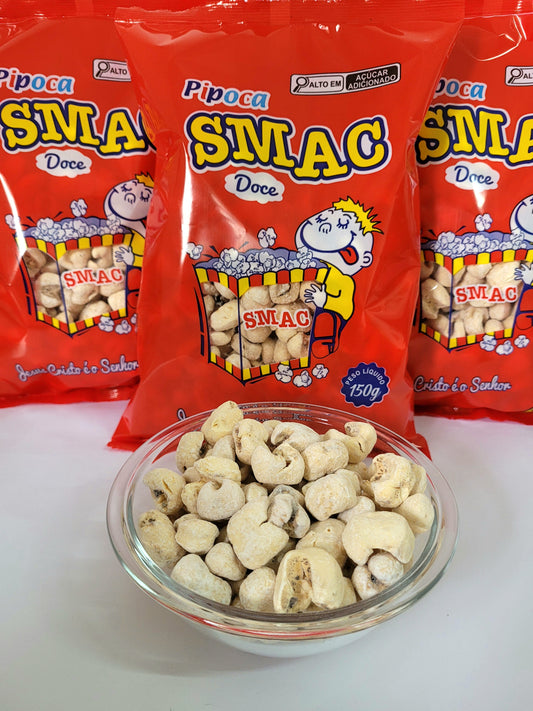 KIT PIPOCA DOCE 150g - 5 UNIDADES