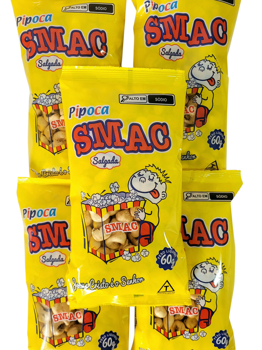 KIT PIPOCA SALGADA 60g - 5 UNIDADES