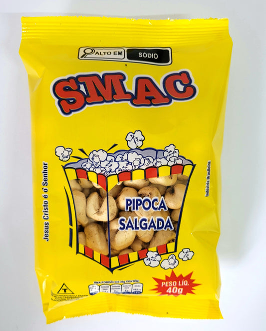 KIT PIPOCA SALGADA 40g - 5 UNIDADES