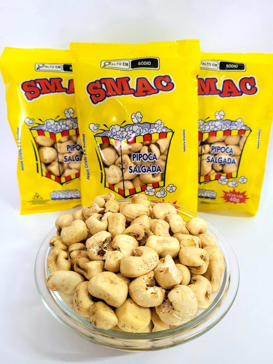 KIT PIPOCA SALGADA 40g - 5 UNIDADES